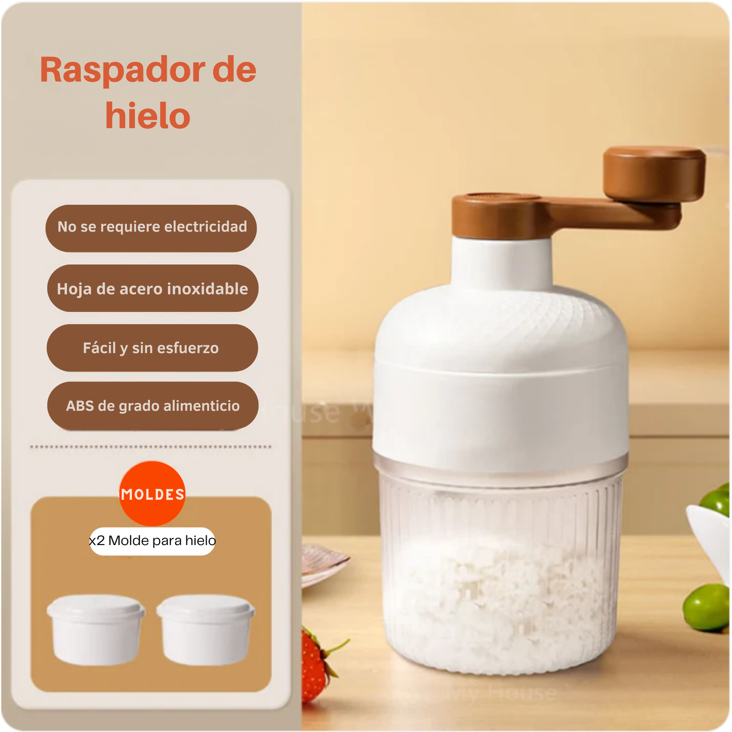 Raspador de hielo Express