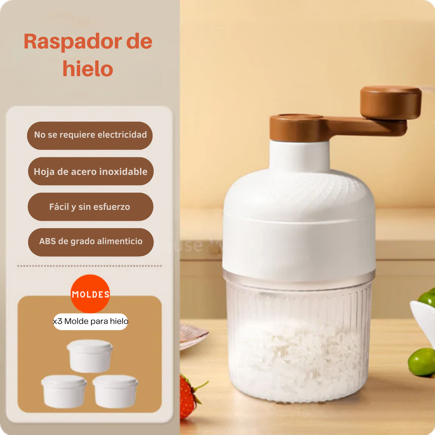 Raspador de hielo Express