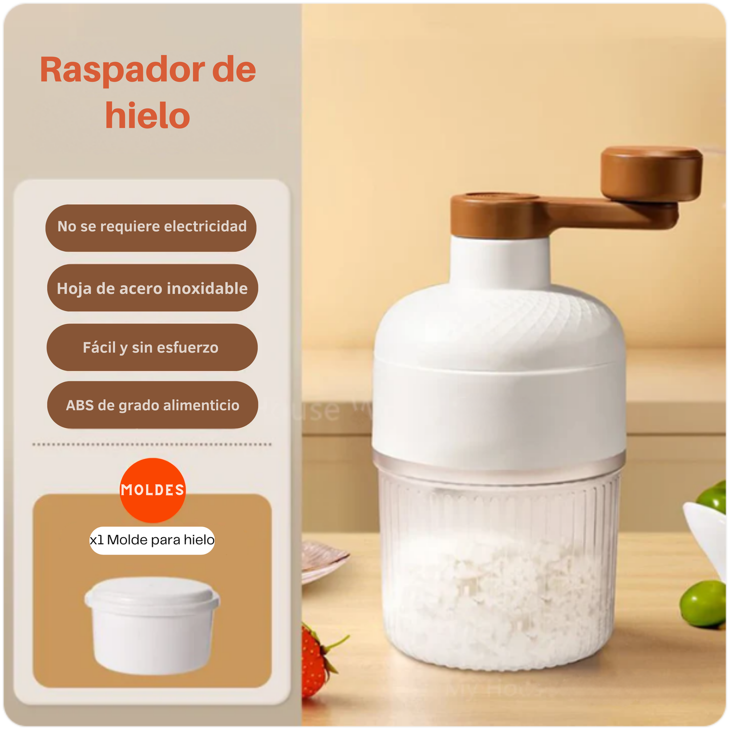 Raspador de hielo Express